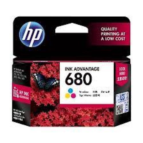 HP 680 Tri-color Original Ink Advantage Cartridge